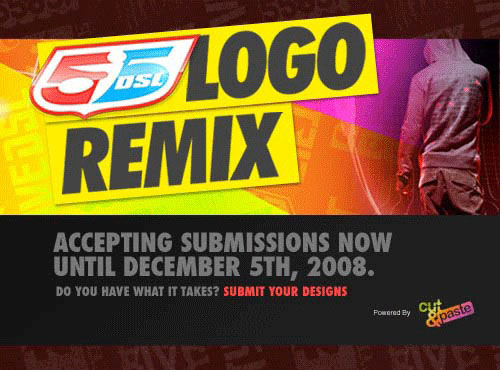55DSL Logo Remix Contest flyer
