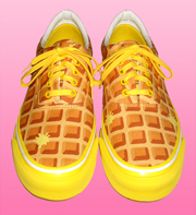 BBC | Ice cream waffle bananas shoes