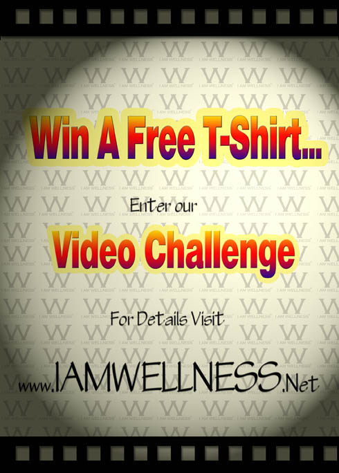 I AM WELLNESS Video Challenge flyer