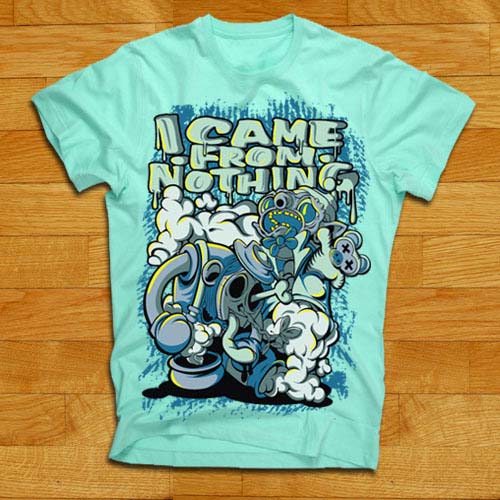 I Came From Nothing "Genie" tee