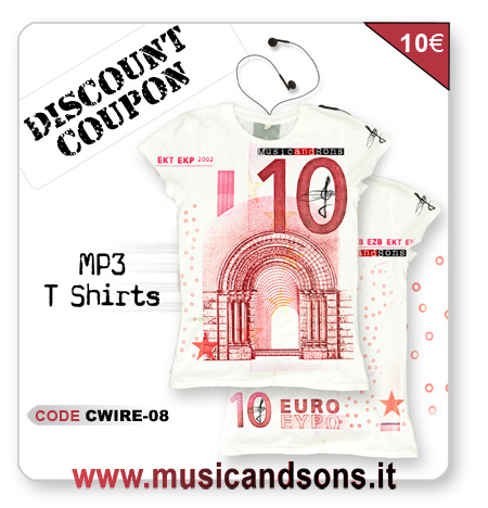 Music and Sons discount flyer
