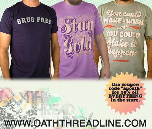 Oath Threadline sale flyer