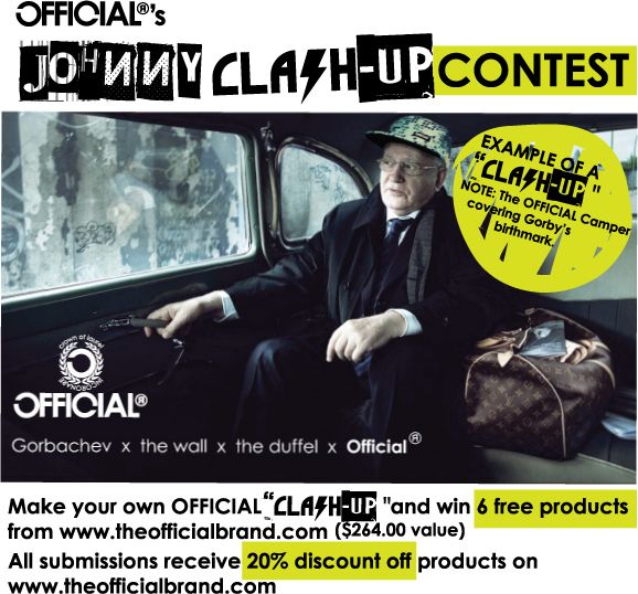 Official's Johnny Clash-Up Design Contest