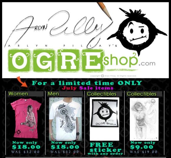 Ogre Shop New Tee + July Sale