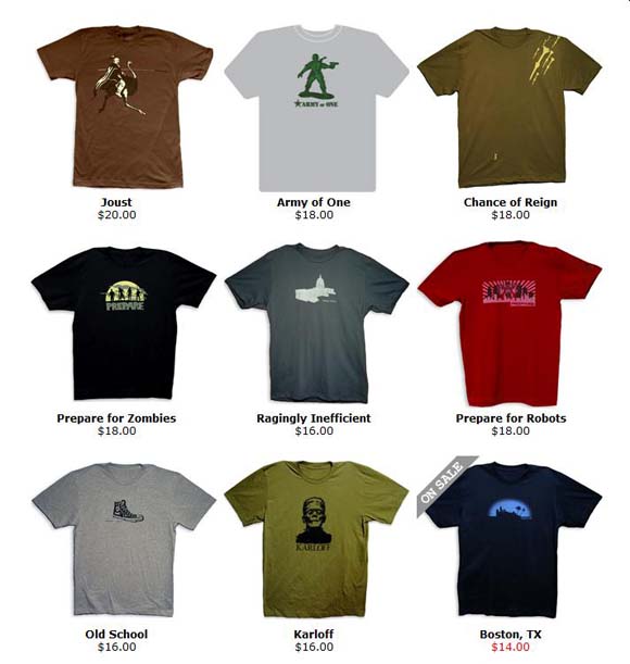 Robit Studios tees