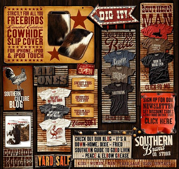 Southern Brand website screenshot
