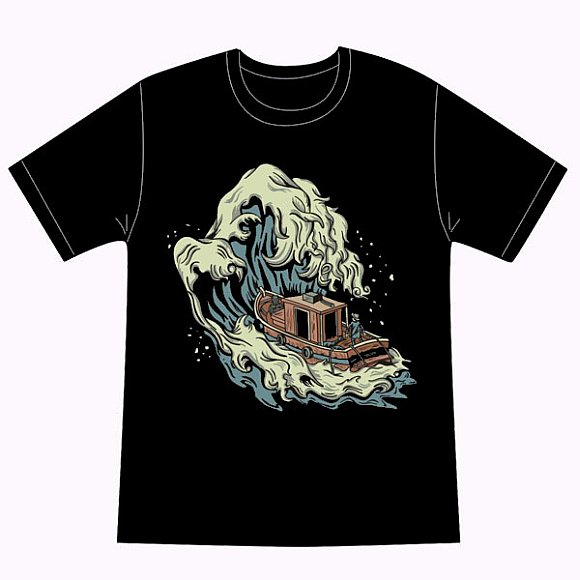 Springleap.com Bi-Weekly Tee Competition Winner - Against the Wave
